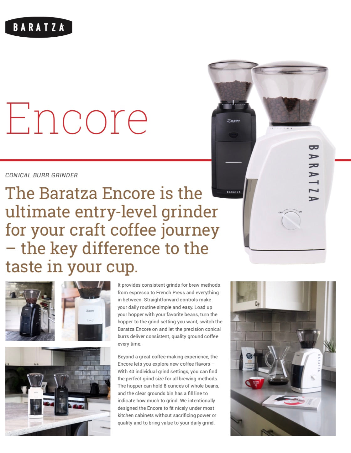 Baratza Encore - Coffee Grinder