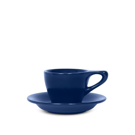 LINO Espresso cup and saucer Dark Blue
