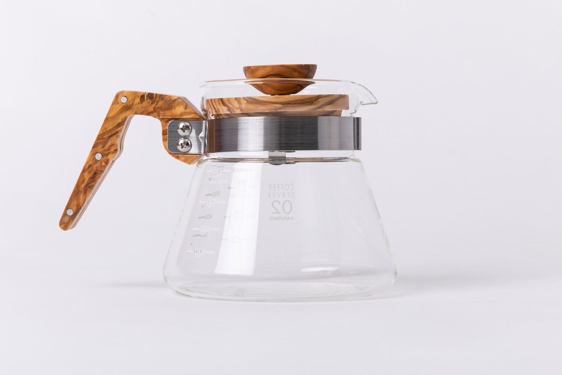 Hario Coffee Server 600ml Olive Wood