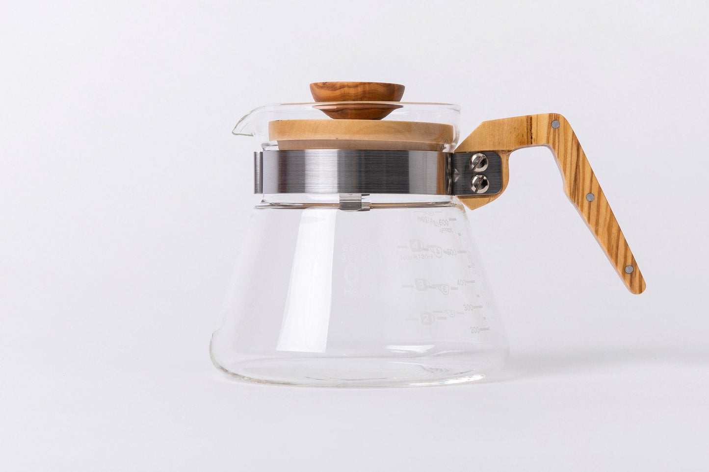 Hario Coffee Server 600ml Olive Wood