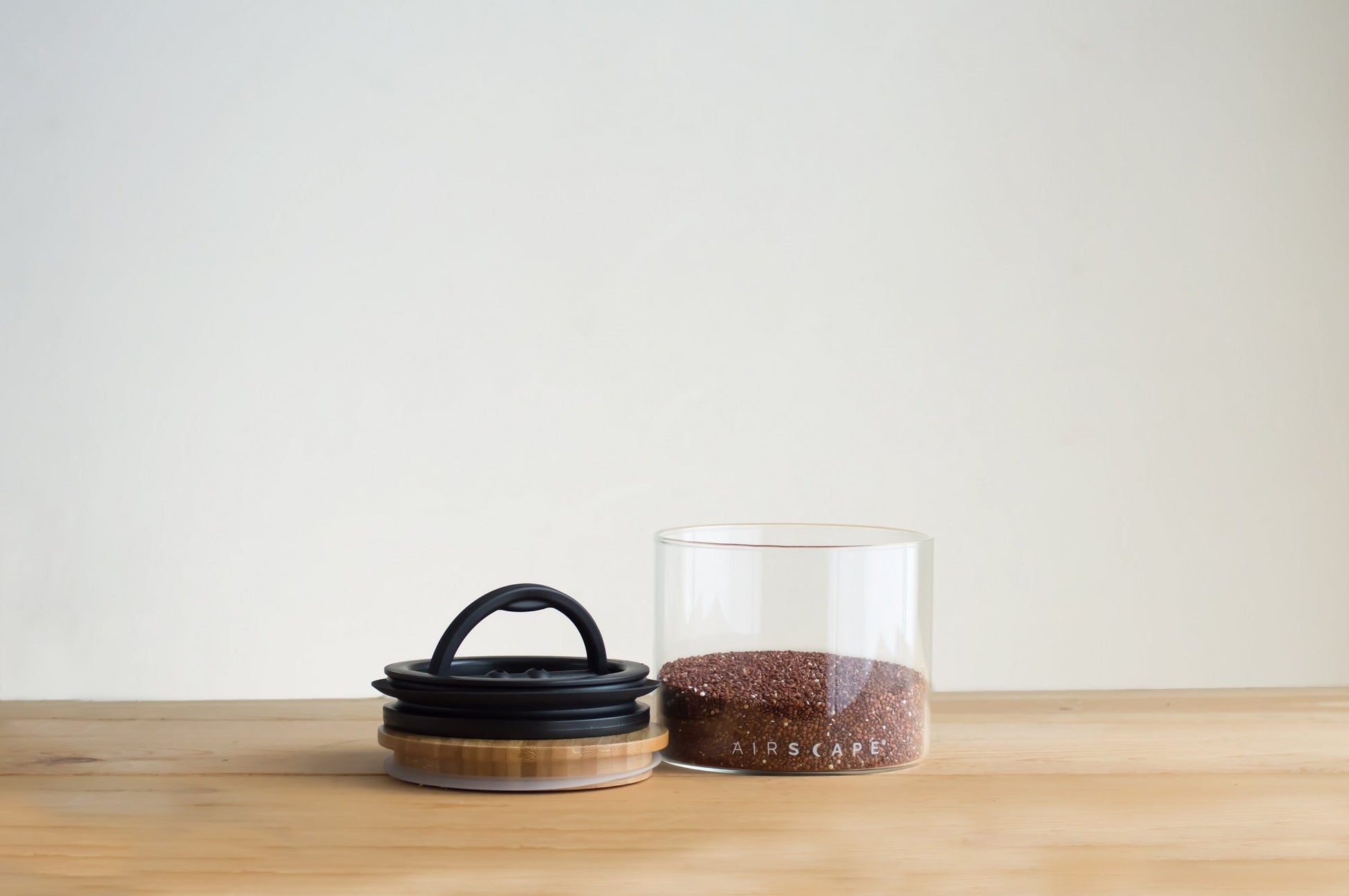 Airscape Glass w/ Bamboo Lid