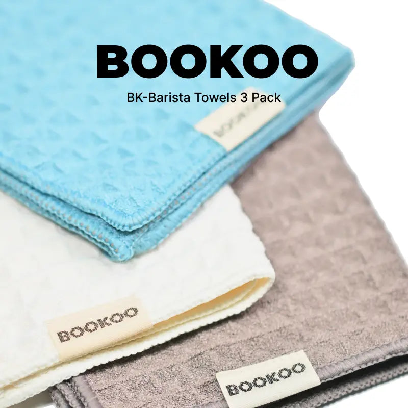 BOOKOO   Coffee   Bar   3   Best   Barista   Towels   Set